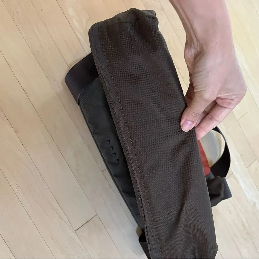 TUMI T-Tech 51128 Messenger Bag in Dark Brown and Olive Green
